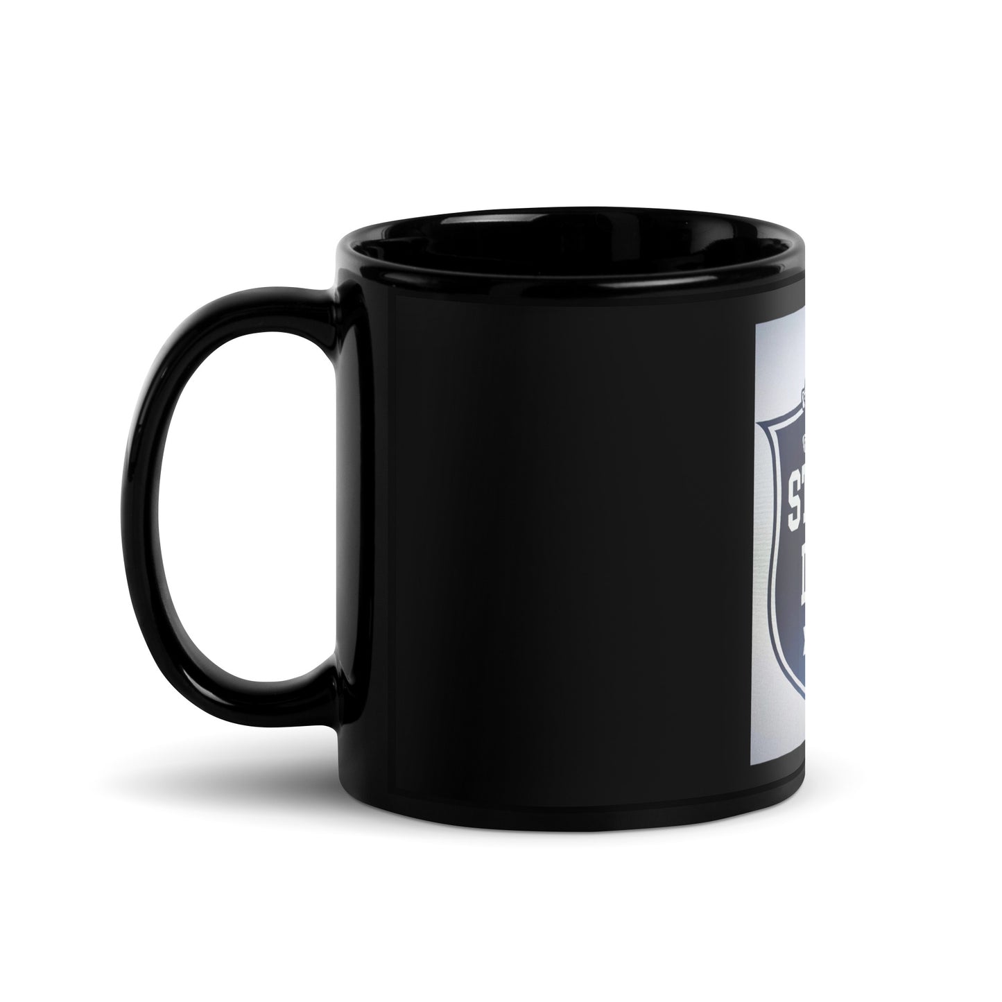 Street Dojo Lone Star Black Glossy Mug