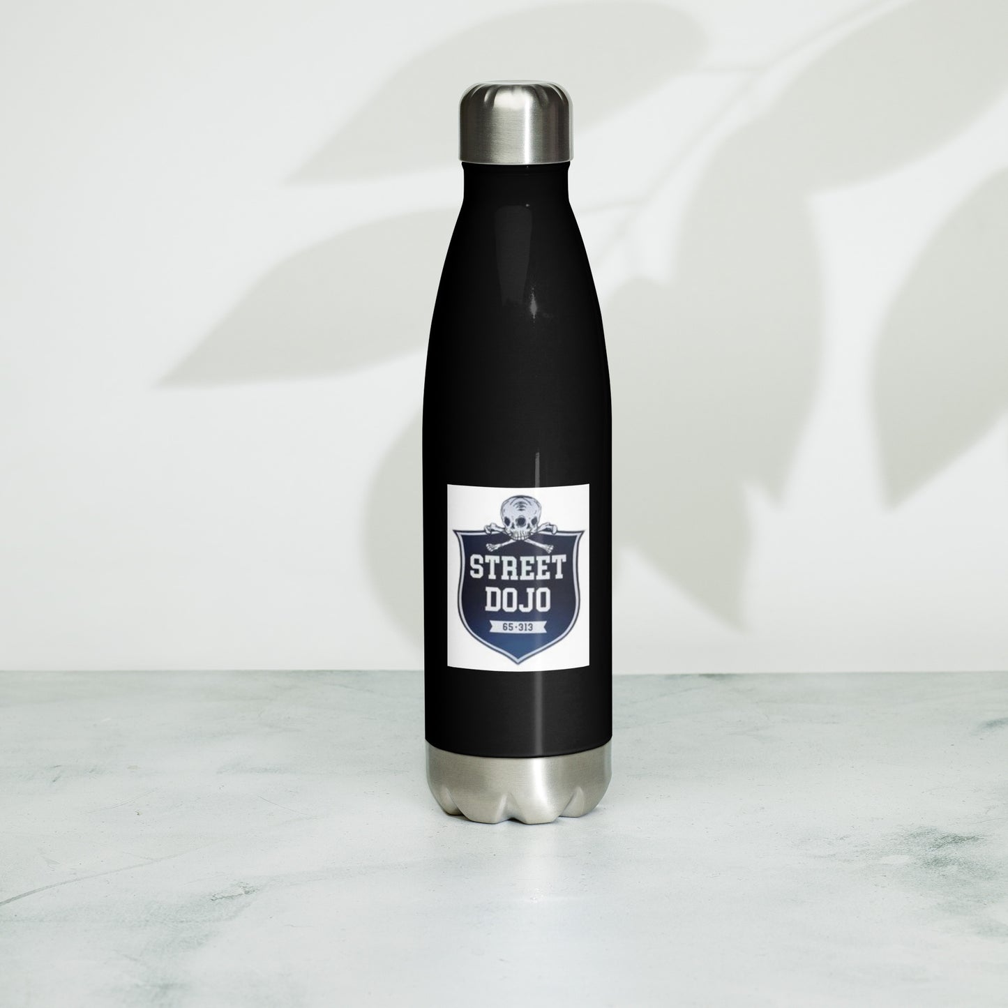 Stainless steel water bottle