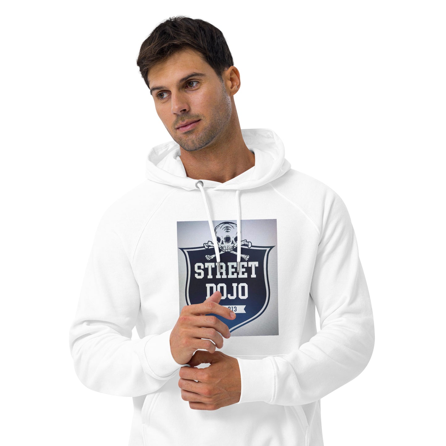 Unisex eco raglan hoodie